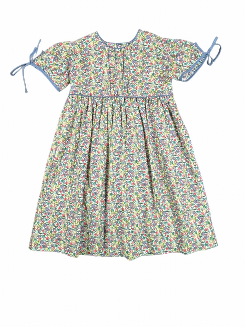 NWOT REMEMBER NGUYEN Short Sleeve Floral Print Dress - 7